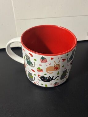 Cat Christmas Coffee Mug